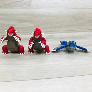 [ 익명 배송, 무료배송 ] 포켓몬 원시가이오가 그란돈 2체 몬코레