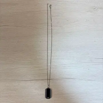 Emporio Armani 도그택 목걸이