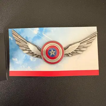 캡틴 아메리카 브레이브 뉴 월드 한정판 응원 상영 핀 배지