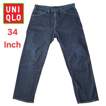 UNIQLO 스트레치 3D 데님 청바지 34Inch