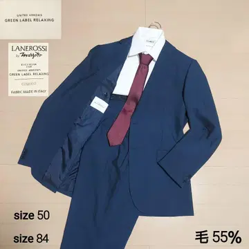 새상품급 GREEN LABEL RELAXING x LANEROSSI 수트