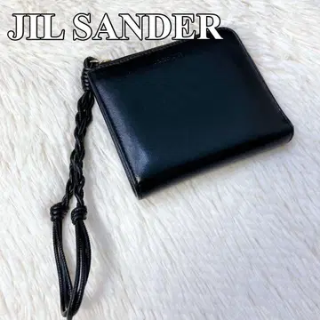 JIL SANDER 질 샌더 L자 지퍼 컴팩트 지갑