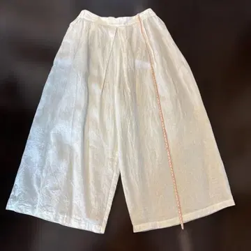 mizui 화이트 와이드 팬츠 약 68cm