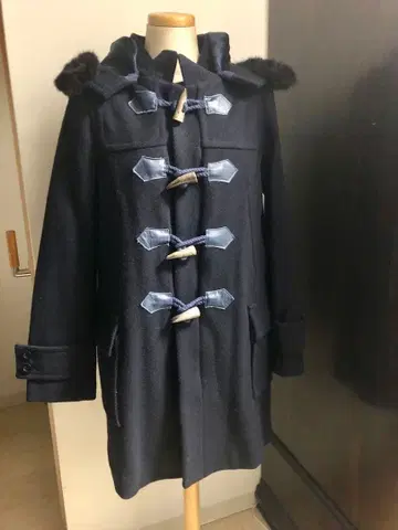 sacai luck 더플 코트 라이너 퍼 포함 사카이 럭