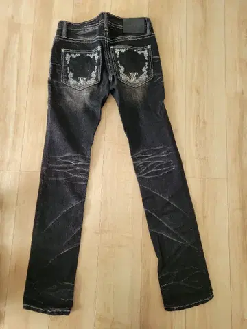 다크 블루 부츠컷 데님