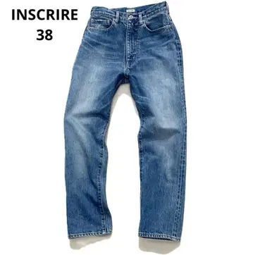 [일본제] INSCRIRE/아스클레아 하이웨스트 크롭 데님 38