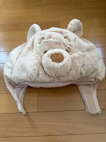 곰 얼굴 플리스 모자 58cm