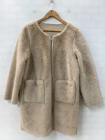 10.28 A839 그로브 보아 자켓 아이보리 리버서블 M