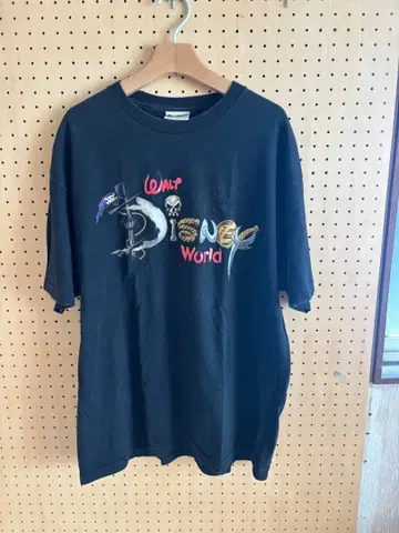 Walt Disney 파이리츠 오브 카리브 T셔츠 블랙 xl