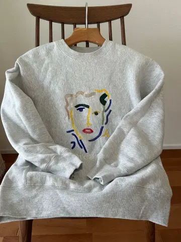 yuni 맨투맨 dreams embroidery 풀오버