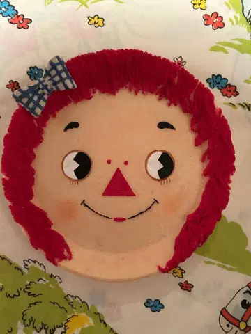 [레어] RAGGEDY ANN 당시 플레이트! 라가디 앤 빈티지