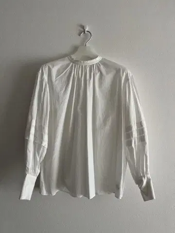 UNITED ARROWS 코튼 셔츠 화이트 38