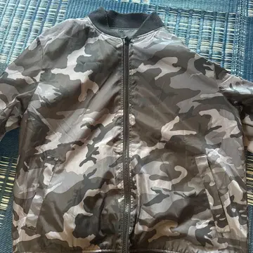 카모 패턴 나일론 점퍼