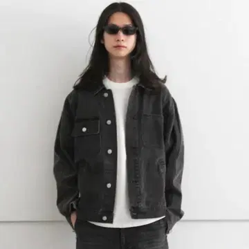 basketcase gallery 데님 자켓 블랙 완판템