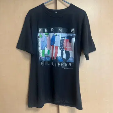 90s KERMIT KERMIE HILFLIPPER 커밋 티셔츠