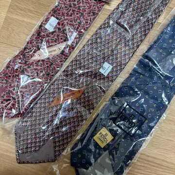 브랜드 넥타이 3세트 쇼와 레트로