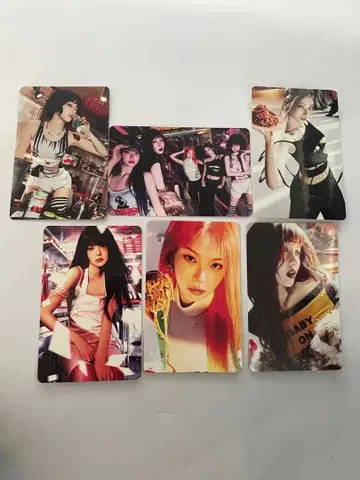 르세라핌 스파게티 HMV 특전 스티커 6종