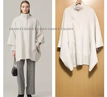 24AW 새상품급 ICB 판초 코트 하프 코트
