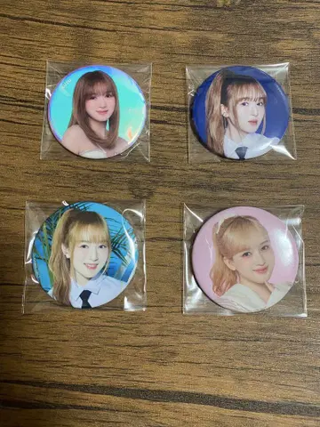 me:i 야마모토 스즈 캔뱃지 4개 세트 suzu