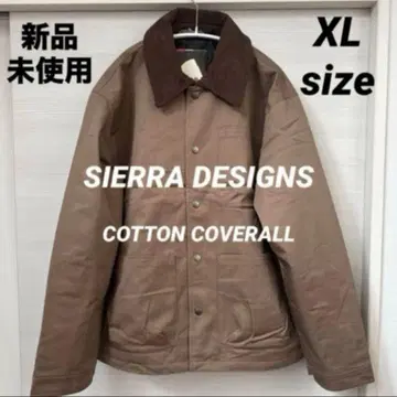 시에라 디자인 코튼 커버올 베이지 안감 부착 XL 사이즈 아우터