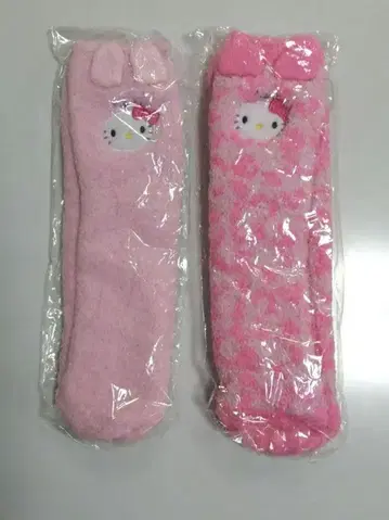 헬로키티 복슬복슬 삭스 (토끼 & 레오파드)