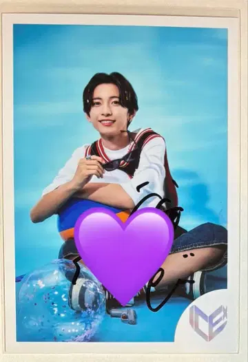 ICEx 타케노 세나 생탄 브로마이드 사인