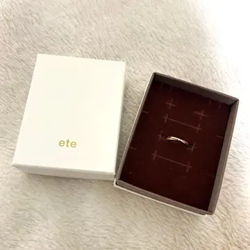 ete [쉐어] 다이아몬드 크로스 링 7호