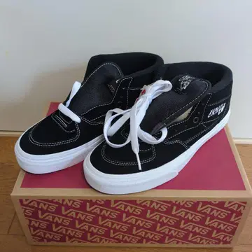 VANS Half Cab 블랙 24.5 미사용 새상품 (택 포함)