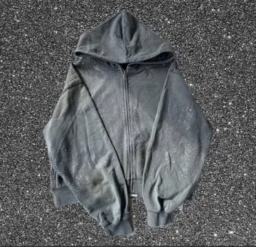 DND4DES 크롭 지퍼 후드티 y2k archive