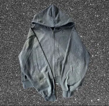 DND4DES 크롭 지퍼 후드티 y2k archive