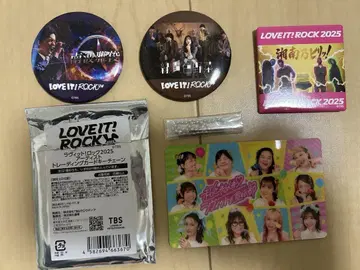 LOVE IT ROCK 2024&2025 굿즈 세트