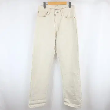 SUGAR CANE 363 5 포켓 코튼 린넨 데님 팬츠