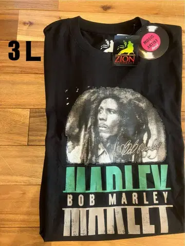 [ 택 포함 새상품 ] 밥 마리 T셔츠 3L ZION