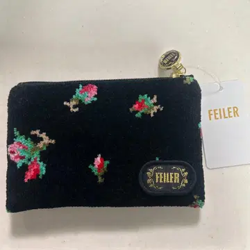FEILER 꽃무늬 파우치 택 포함 새상품