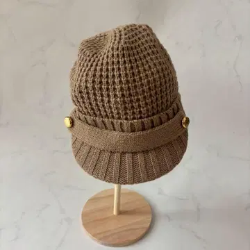 MICHAEL KORS 니트 모자 골드 버튼 약 50cm ( A735 )