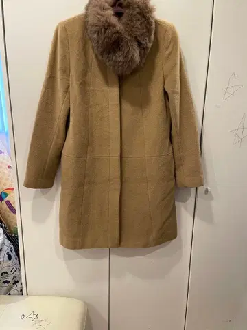 ESPRIT MUR 베이지 울 코트