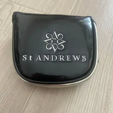 St Andrews 퍼터용 골프헤드커버 블랙