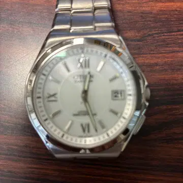 Citizen 아날로그 시계 실버