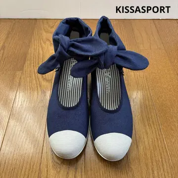 KISSASPORT 데님 컬러 신발