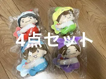 나니와단시 산리오 인형 4개 세트