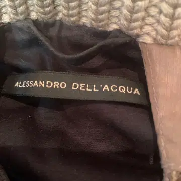 ALLESSANDRO DELL'ACQUA 후드 부착 자켓