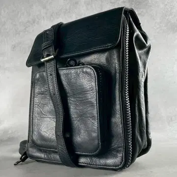 Y's for men archive shoulder bag leather