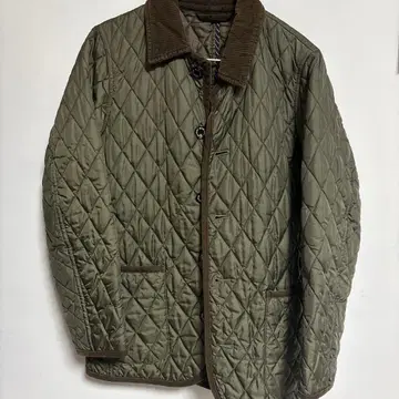 BEAMS HEART 퀼팅 자켓 S 사이즈 올리브