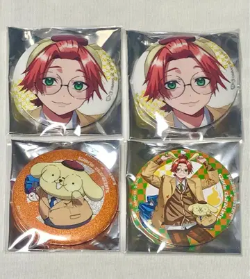 팬텀 버스터즈 파보테리아 산리오 콜라보 코레시게 캔뱃지 세트