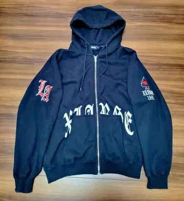 X-LARGE 지퍼 후드티