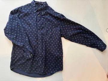 Dockers 네이비 패턴 긴팔 셔츠