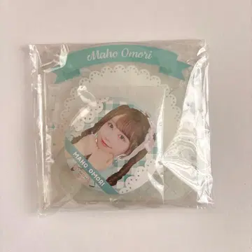 AKB48 오오모리 마호 최애 캔뱃지 스탠드 세트