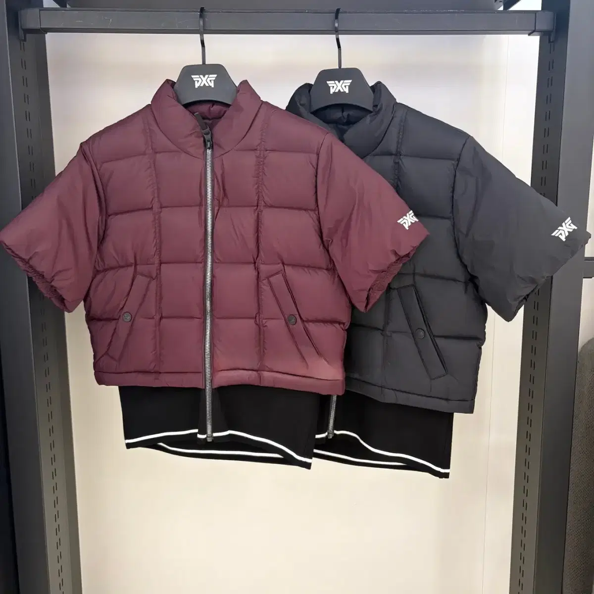 PXG Pxg Women's Golf Goose Down Short Sleeve Padded Jacket #PXG