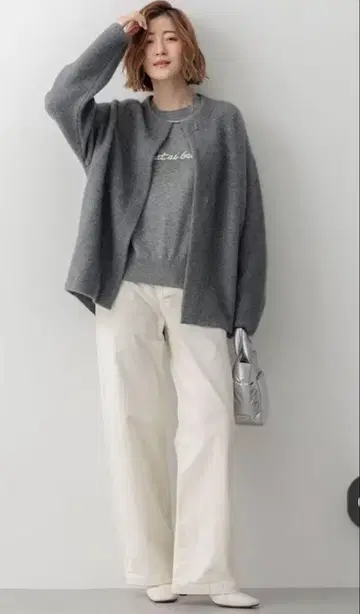 [세탁 가능] 23구 DENIM 벨벳 스트레치 와이드 팬츠