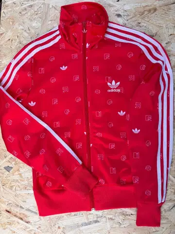 adidas 올 패턴 트랙 자켓 - 여성용 s 사이즈 -